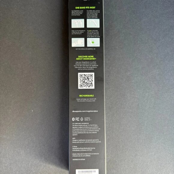 Disney FANTASMIC Sorcerer's Apprentice MALEFICENT MagicBand+ Plus NEW - Picture 3 of 3